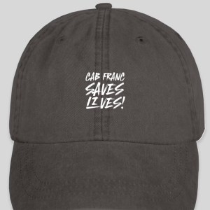 Cab Franc Saves Lives! Hat (Black)